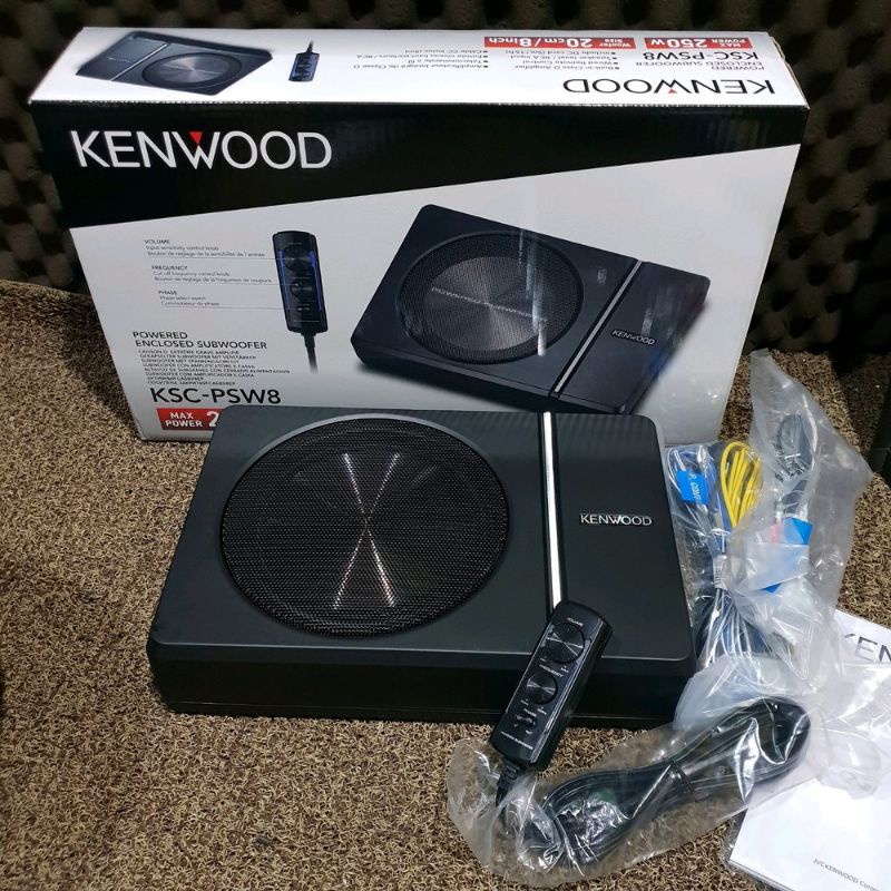 SUBWOOFER KOLONG KENWOOD KSC PSW8 Subwoofer Active Underseat