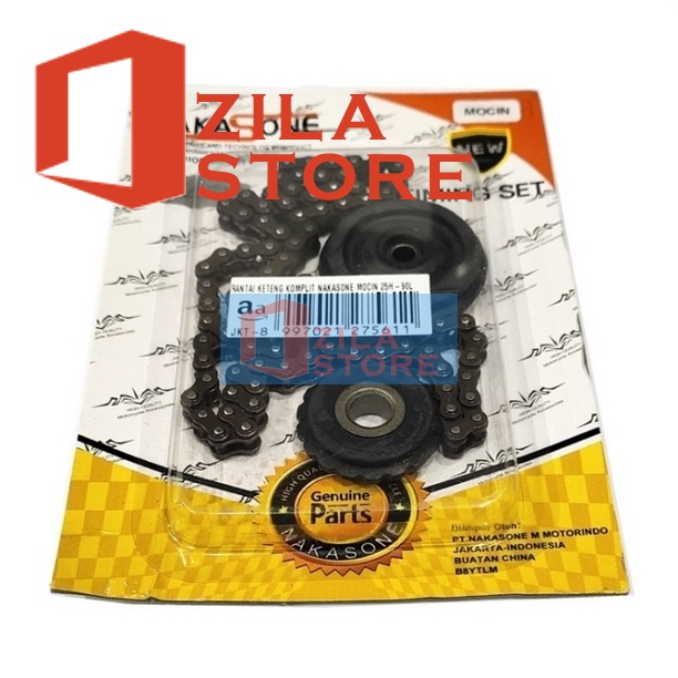 Rantai Keteng Komplit Mocin 25H 90L Nakasone