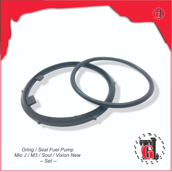 Oring / Seal Fuel Pump Mio J / M3 / Soul / Vixion New  -- Set --