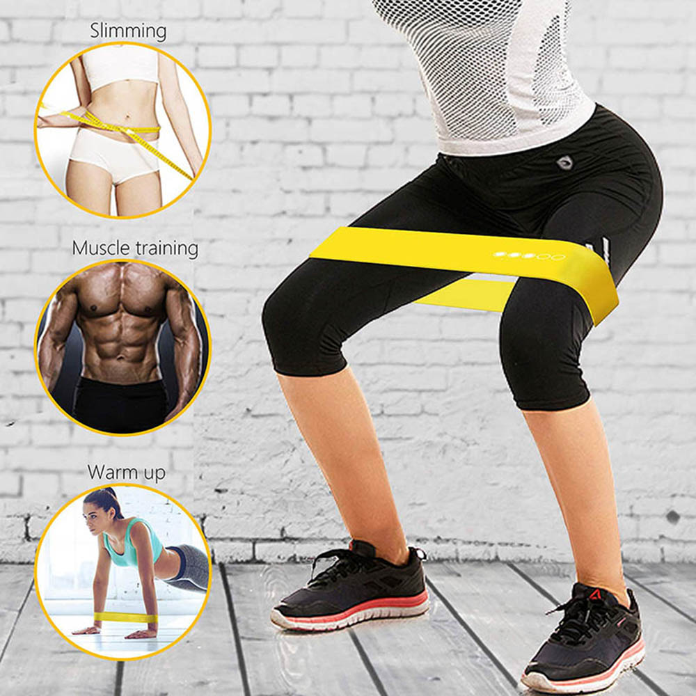 Hot Sale/Fitness Yoga Resistance Rubber Bands/Gelang Latihan Elastis Pilates/Natural Latex Workout Band/Set Latihan Kekuatan Tubuh Workout Band