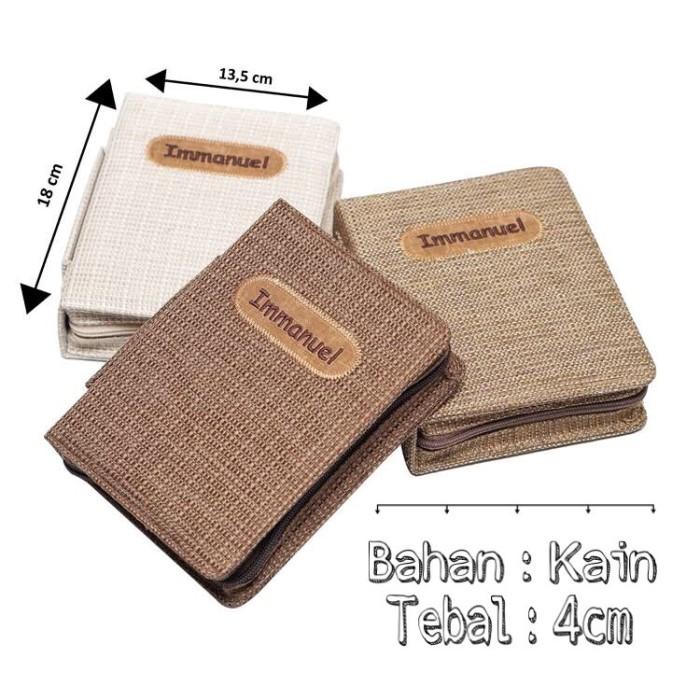 

Sampul Alkitab + Tas Cover Sampul Buku Kidung Jemaat Kecil - Immanuel