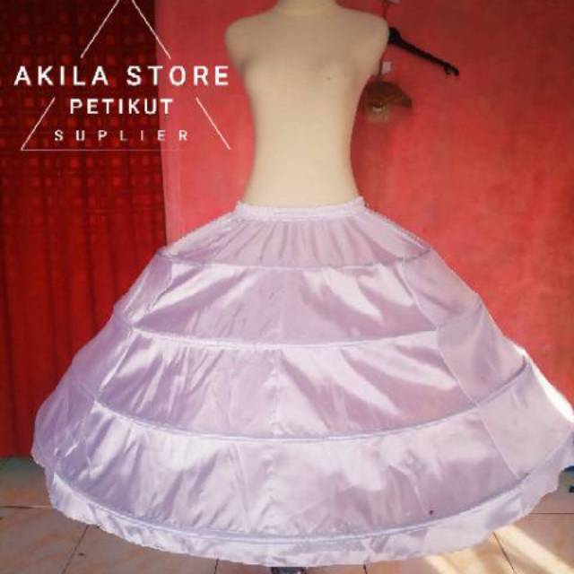 Petikut/ Petticoat/pertikut pengembang gaun Ring 4