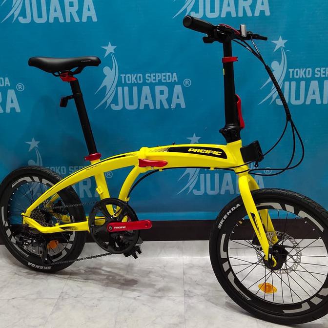 Sepeda Folding Bike Pacific Noris 2.1 Lipat 20 Inch 8S