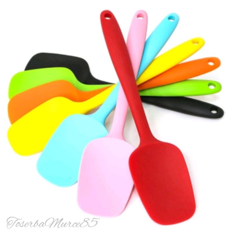 Spatula silikon/spatula sekop kue bahan silikon/spatula tahan panas
food grade/Sutil silikon