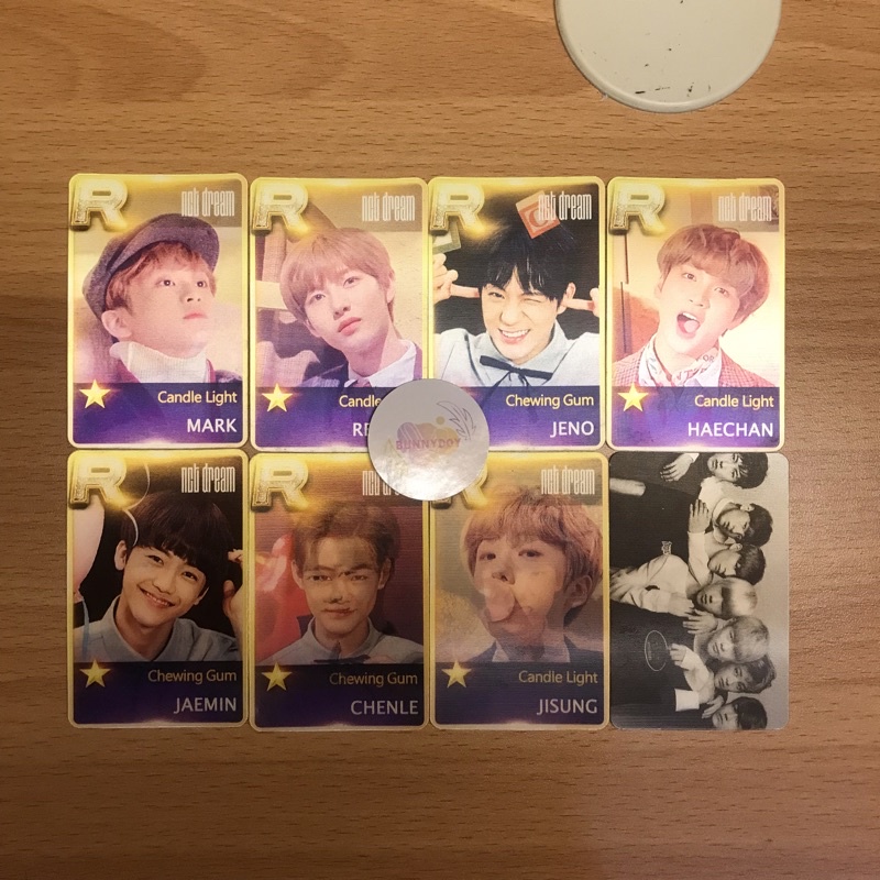 [Ready Stock] NCT DREAM 127 Unofficial Lenticular ChewingGum & Candle Light, Regular & Simon Says 20