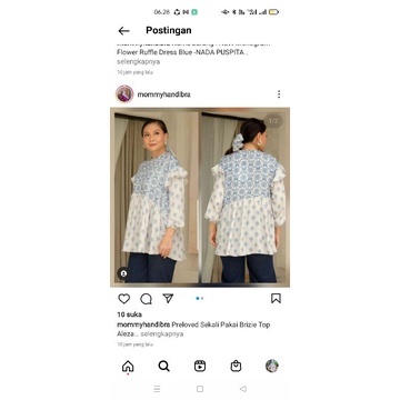 Brizie top Aleza label