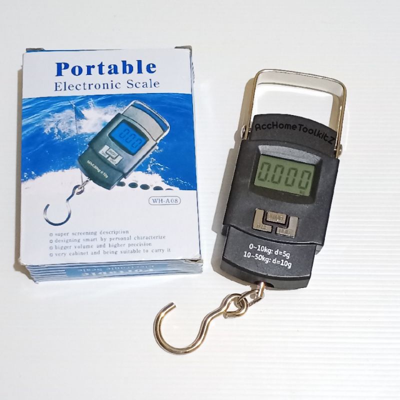 Timbangan Gantung Digital Portable Electronic Scale 50 kg / Timbang Buah 50 kilo / Timbangan Kecil Berkualitas