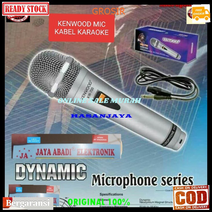 G81 Kenwood Mic kabel Microphone cable GE81 mik karaoke vokal vocal profesional rapat meeting mc audio sound system pengeras suara mikrophone dynamic legendary music G81  suara mantap, yg paling penting tidak perlu teriak kenceng ngomong aja sudah kencang