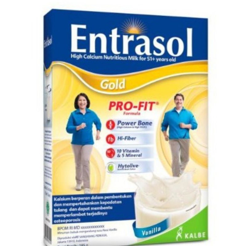 

Entrasol gold vanila 185gr