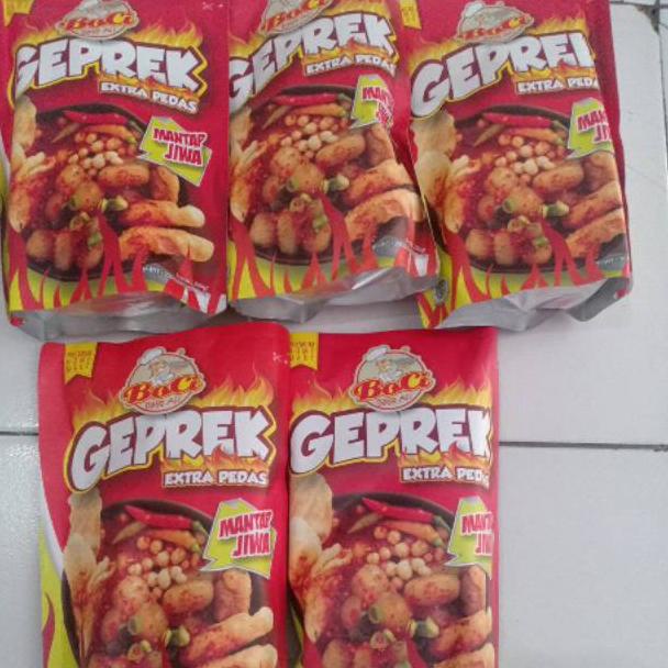 

[KODE BARANG FB008] Geprek mantap jiwa 1 paket isi 5