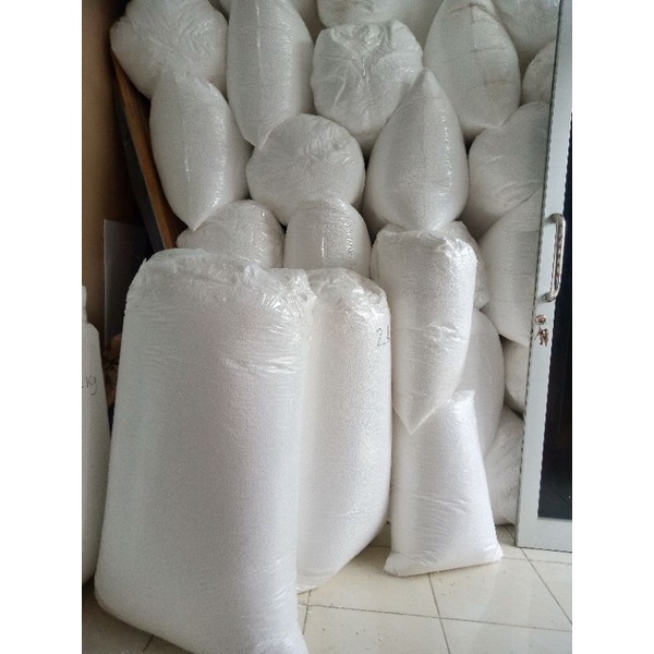

butiran styrofoam/butiran sterofoam salju isian beanbag, hiasan, dll