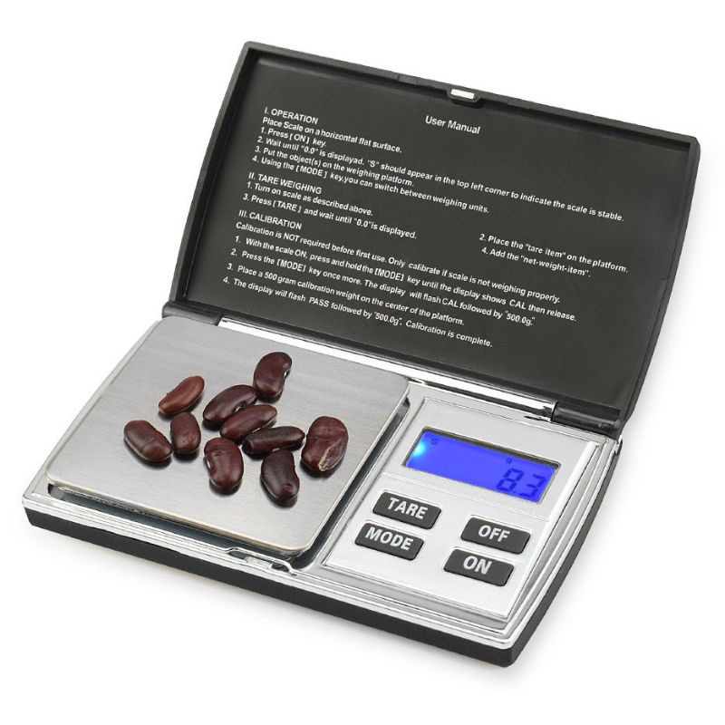 Timbangan emas digital mini pocket scale akurasi 0.01gr Taffware Digipounds