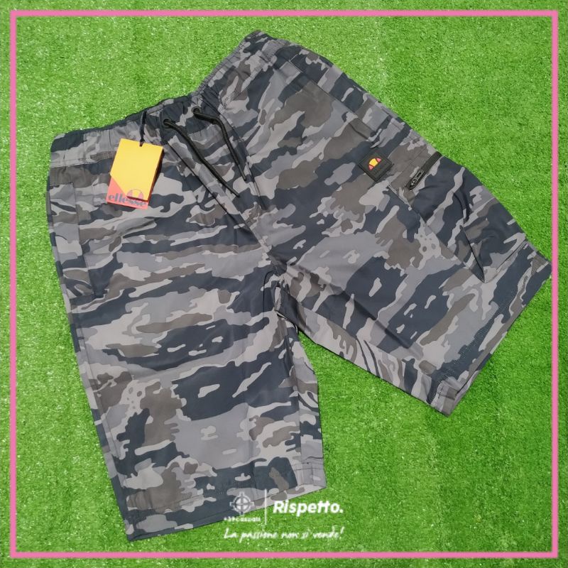 Ellesse Lavaredo Camo Cargo Shorts