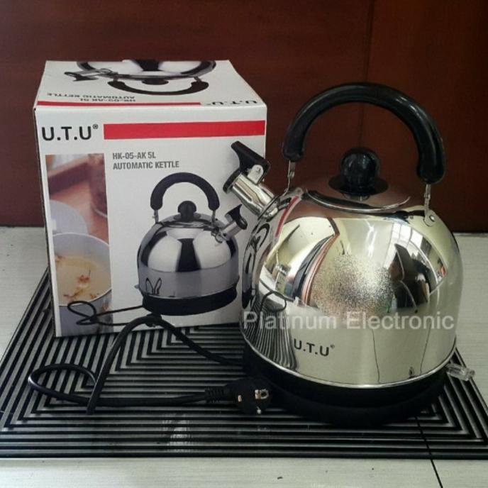 Teko Siul Listrik 5 Liter Otomatis Teko Kettel Bunyi Elektrik 5 Liter