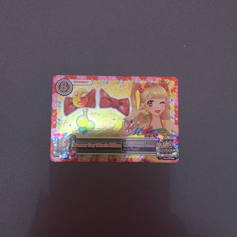 Kartu Aikatsu Vivid Kiss WM CP Acc