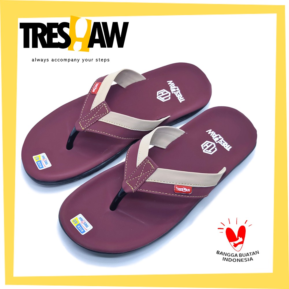 Sandal Pria Treshaw Japit Original