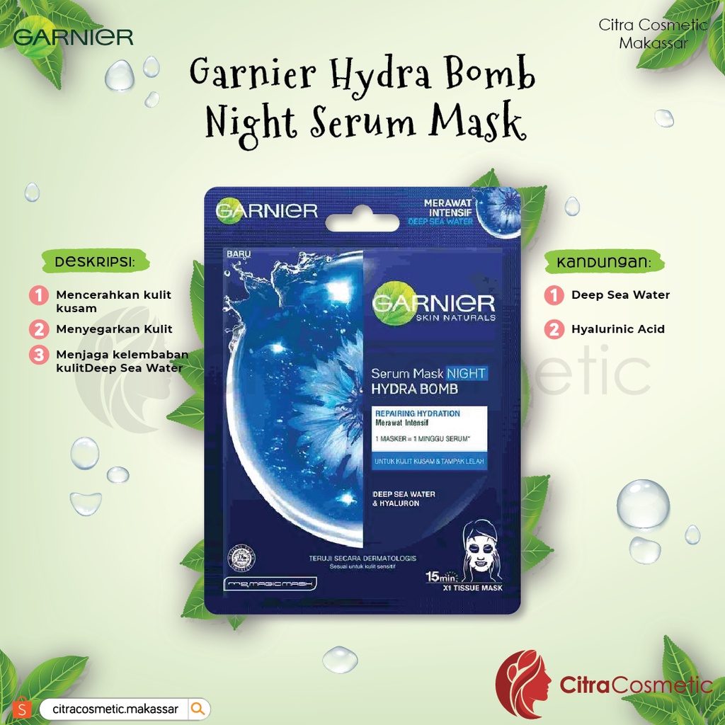 Garnier Hydra Bomb Mask