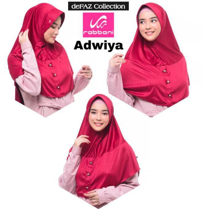 Termurah  Rabbani Original Hijab Instant Kerudung Adwiya