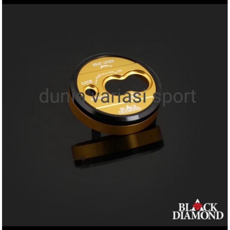 Cover/Tutup Kunci Kontak Nmax Lama Black Diamond Best Quality