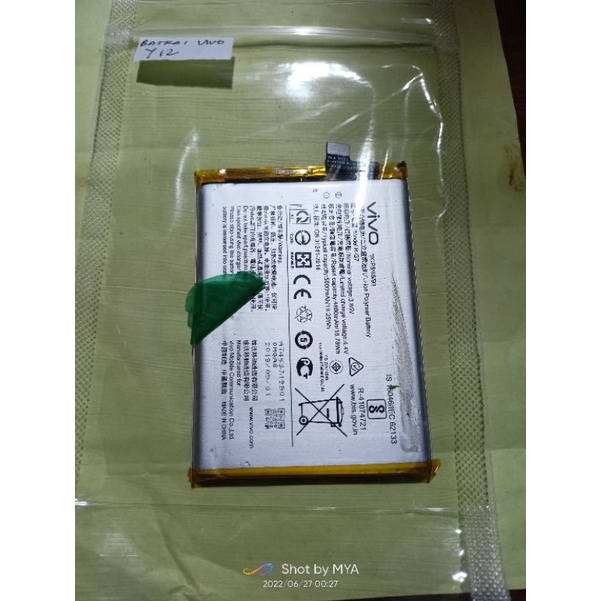Baterai original vivo y12