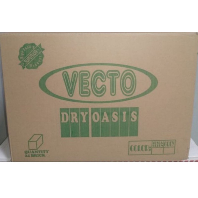 24 pcs oasis kering vecto,1 box oase kering, dried oasis