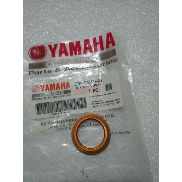 5TP E4613 00 original ygp yamaha Genuine Parts nos pak perpak packing paking knalpot exhaust mufler 