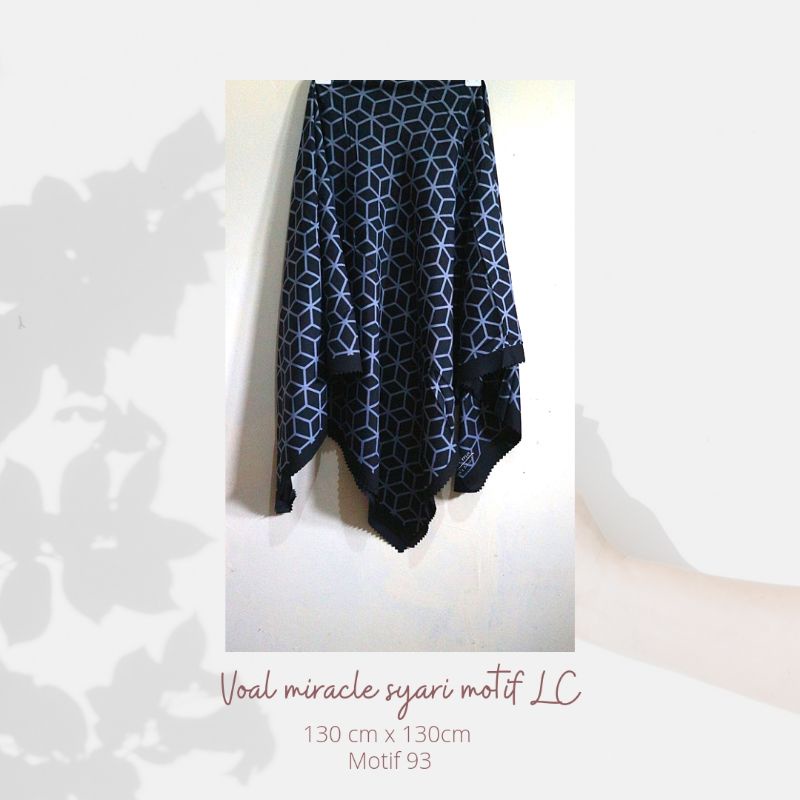 VOAL MIRACLE SYARI MOTIF UMAMA 130cm x 130cm PART 2-30