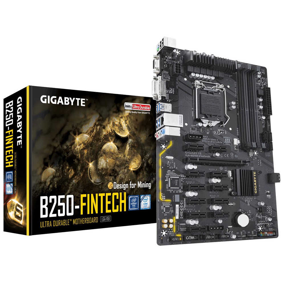 Motherboard Gigabyte B250 Fintech LGA 1151