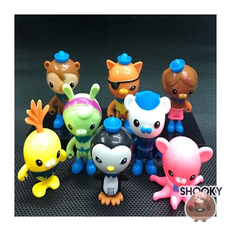 boneka mainan  figurin OCTONAUTS under the sea ocean  team 