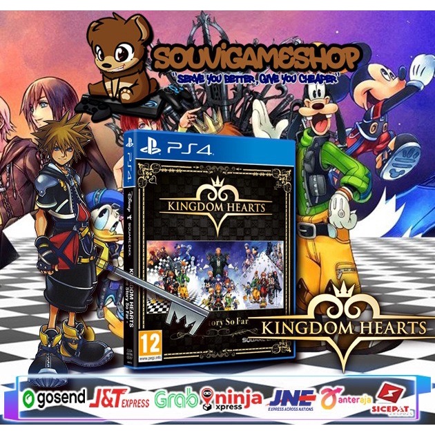 PROMO  PS4 KINGDOM HEARTS THE STORY SO FAR CD GAME BD PS 4 English