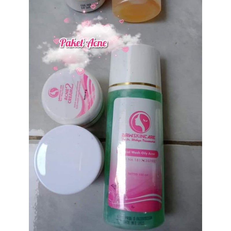 Paket Acne Drw Skincare Dapat Menghilangkan Jerawat Di Wajah Cocok Utk Pria Wanita Original Ber Bpom Shopee Indonesia