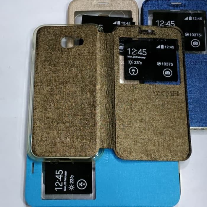 SAMSUNG A7 2017 / A720 sarung flip cover ume/ sarung model buku