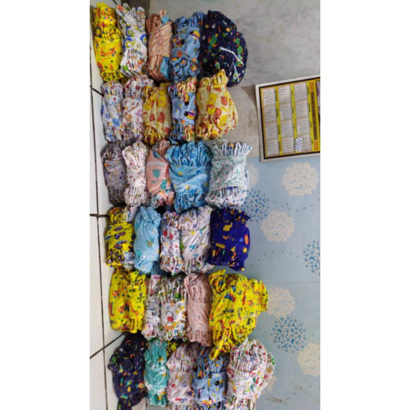 SALE CD Anak Bahan sisa Motif Velvet & Libby