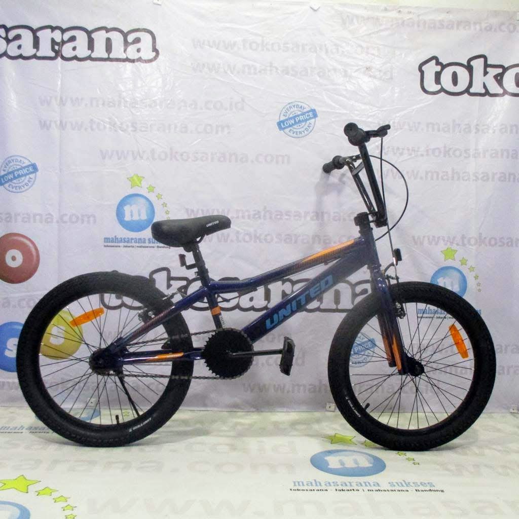  Sepeda  BMX  United  D based Remaja Dewasa 20 Inci Steel OPC 