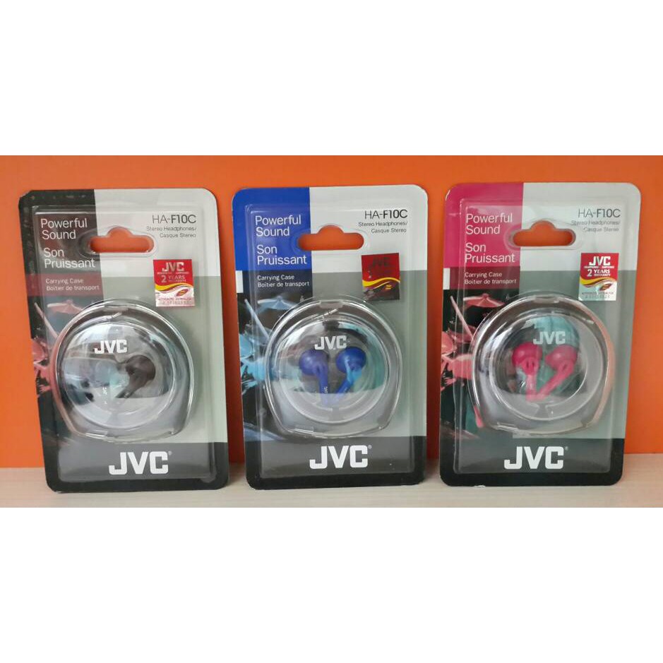 Cuci Gudang JVC EARPHONE HA-F10C / JVC EAR PHONE HAF10C Murah