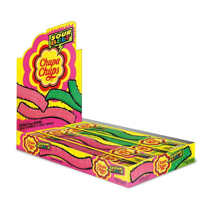 

CHUPA CHUPS SOUR BELT 24x8 gr