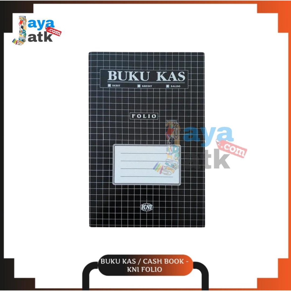 

Buku Catatan Kas Keuangan / Cash Book Folio Kwarto - KNI