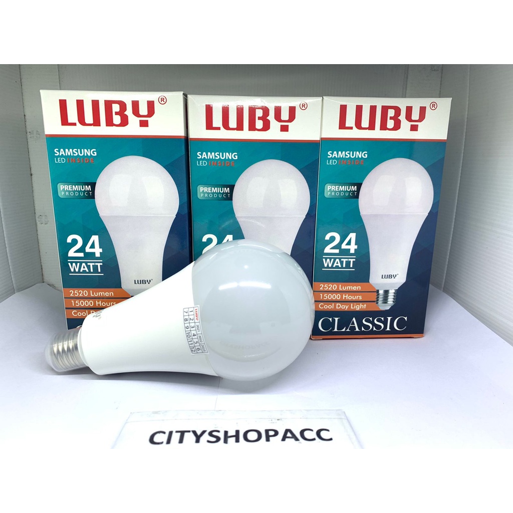 Lampu Bohlam LED 24 Watt Luby Classic