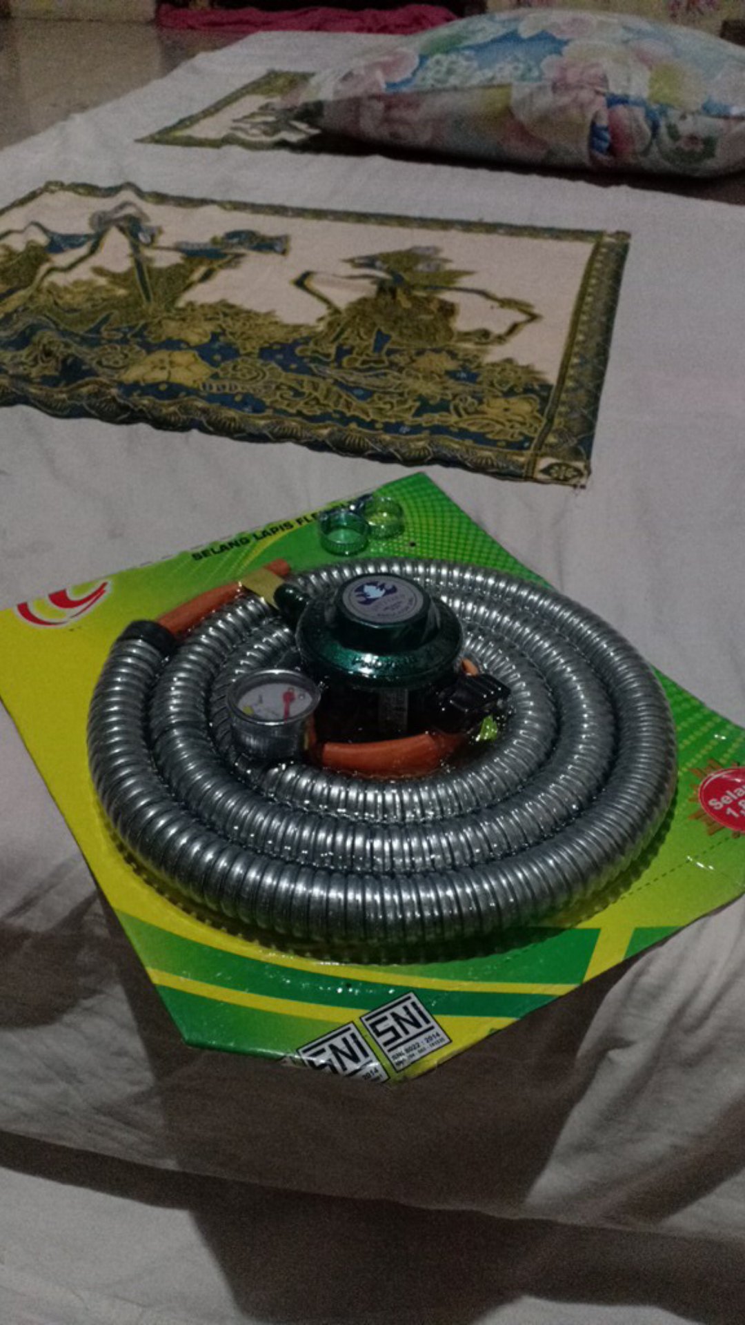 Intigas Paket Selang Regulator Gas Meter - Inti Gas Anti Tikus Metal