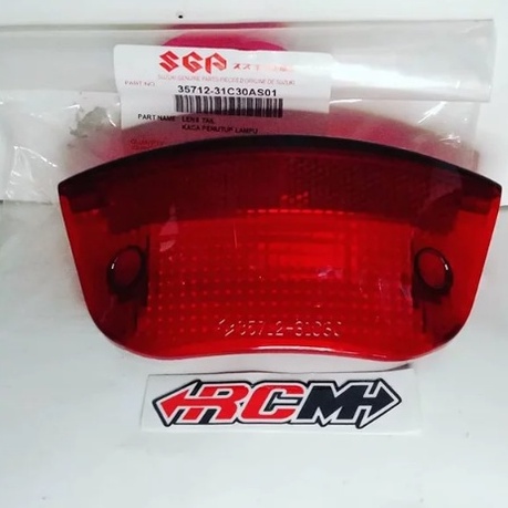 35712-31C30AS01 MIKA KACA LENSA LAMPU STOP LAMP BELAKANG SATRIA 2T 2TAK 2 T 2 TAK ORIGINAL SUZUKI