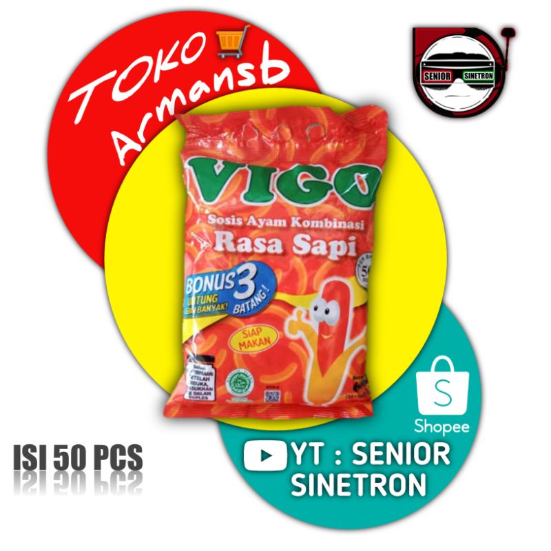 

Sosis vigo 500 isi 50pcs