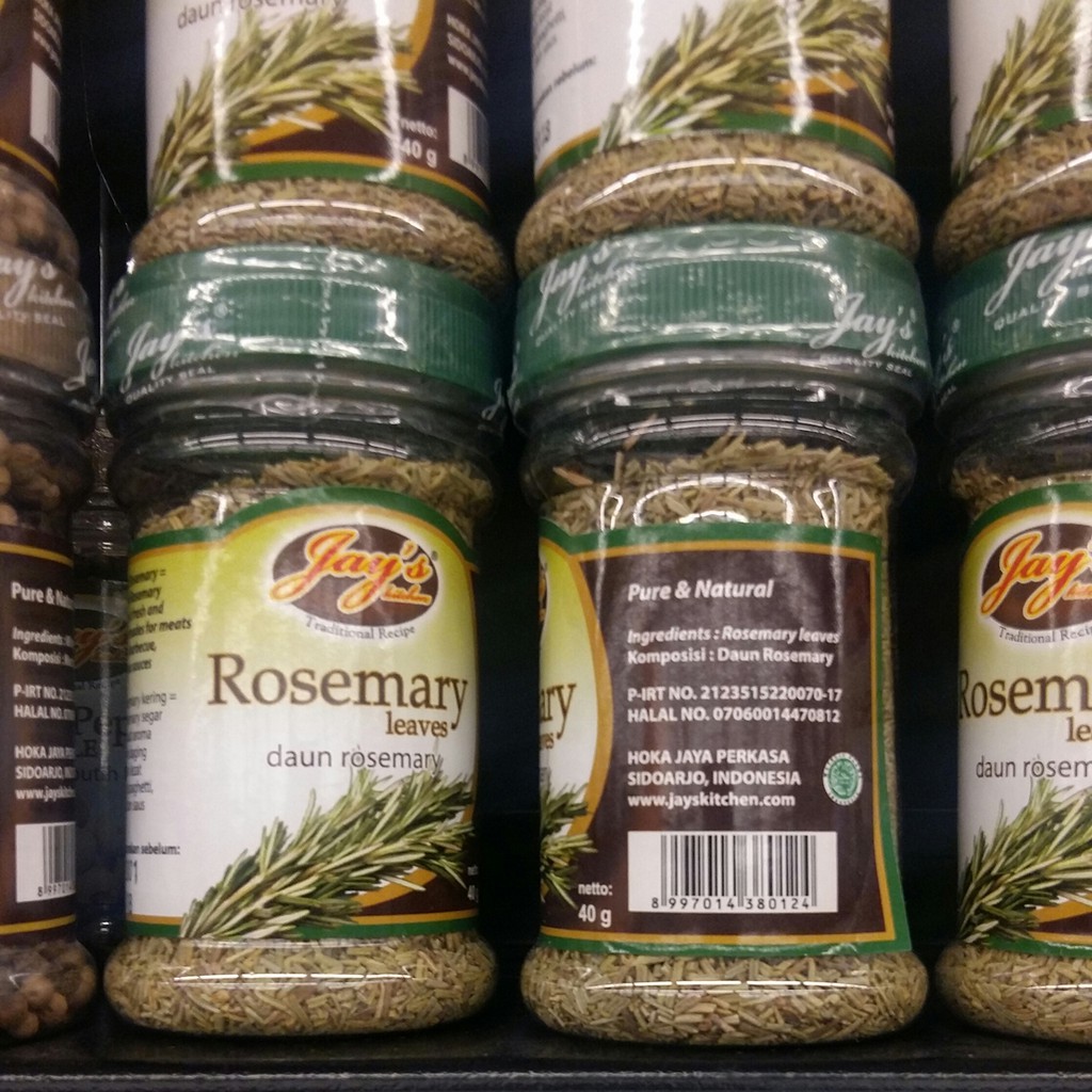 

Jay's Traditional Recipe Rosemary leaves - bumbu masak dapur tradisional daun rosemary