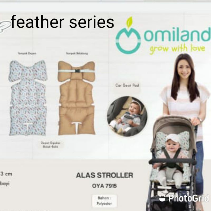 omiland alas stroller panda,feather and all varian series