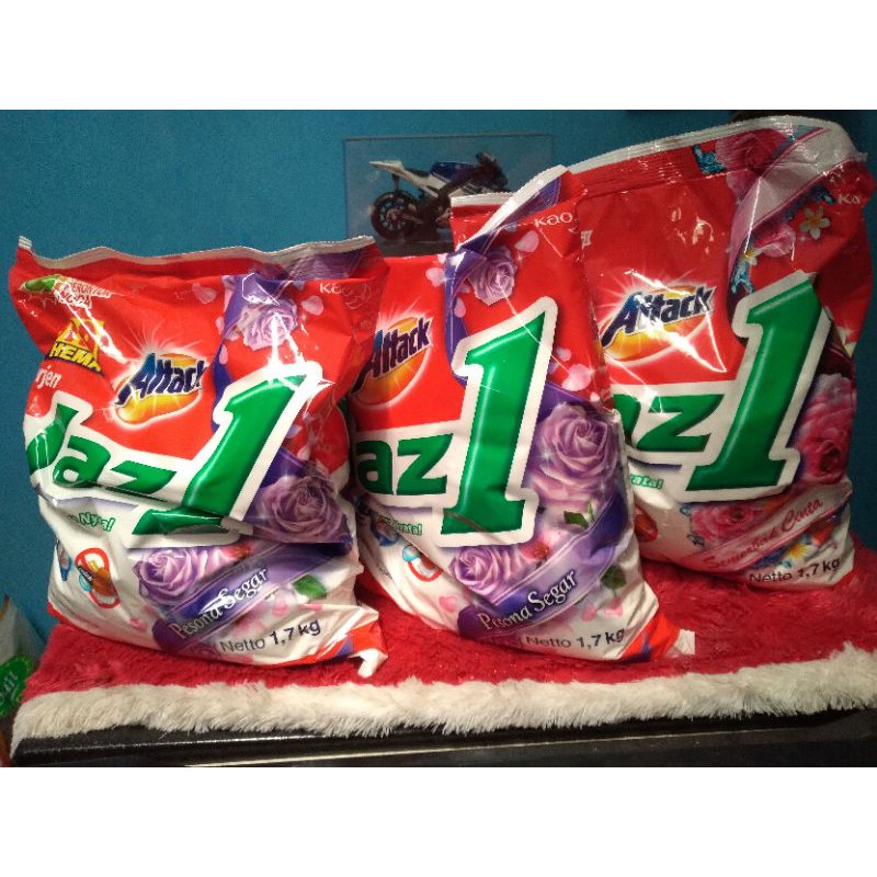 Detergen Attack JAZ 1 JAZ ONE BUBUK Gel 800ml