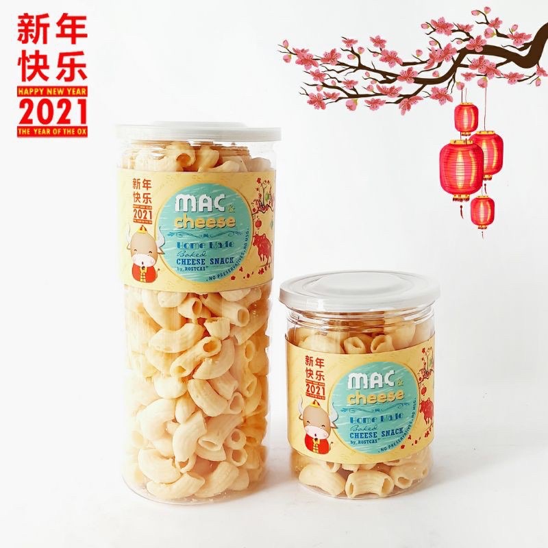 Snack cemilan Macaroni &amp; Keju Mac &amp; Cheese 250 gram by Rostcas