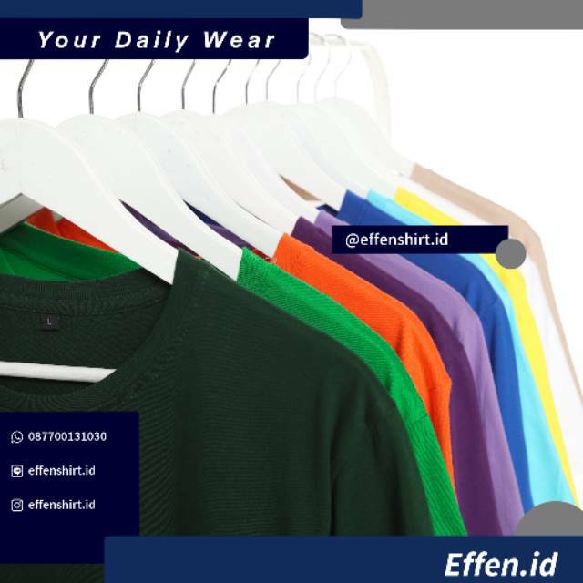 Kaos Polos Cotton Combed 30s Premium Original Shopee Kaos Polos Cotton Combed 30s Premium Original Shopee