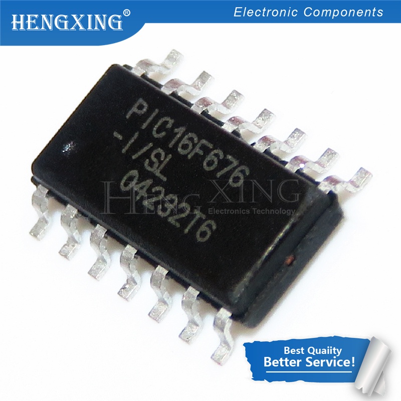 50pcs Ic PIC16F676-I / SL PIC16F676 SOP-14