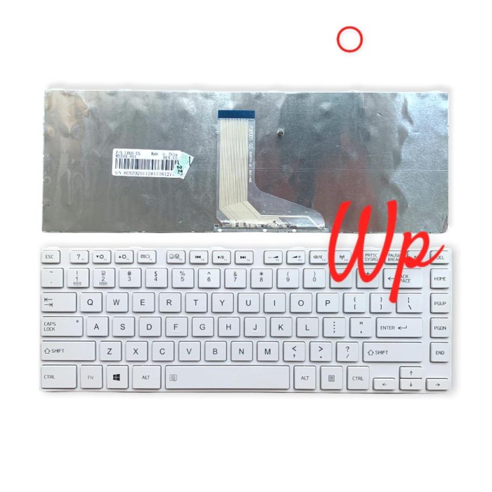 Keyboard Toshiba C800 M800 M805 L800 L805 L840 C805 C840 M840 Putih