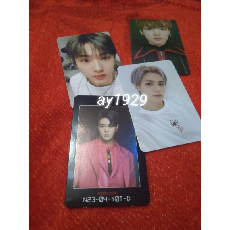 PC Photocard Chenle Arrival, Kun Kihno Departure, AC Yuta
