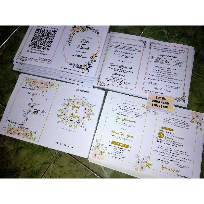 undangan bc custom 27*19